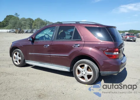 2008 Mercedes-Benz Ml 350 из США, поврежденный, VIN 4JGBB86E78A365152